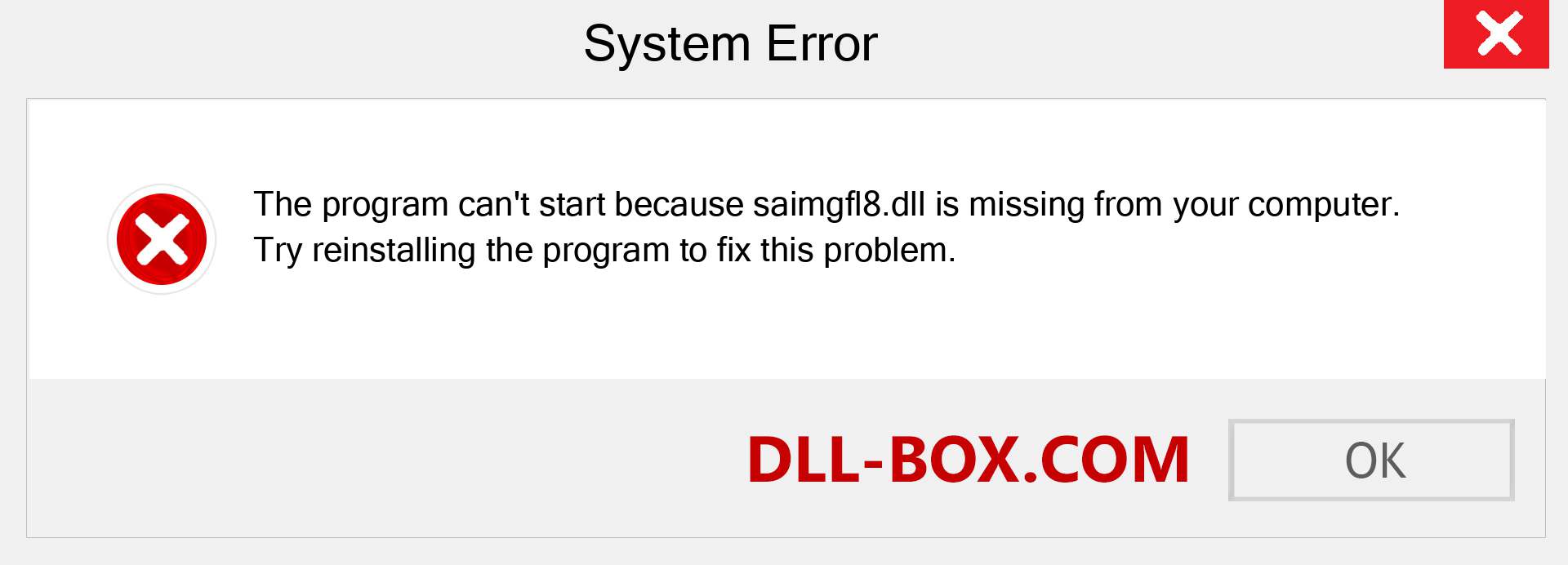  saimgfl8.dll file is missing?. Download for Windows 7, 8, 10 - Fix  saimgfl8 dll Missing Error on Windows, photos, images